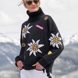 EDELWEISS PATCH SWEATER