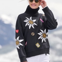 EDELWEISS PATCH SWEATER