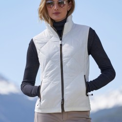 AMBER QUILTED STRETCH VEST