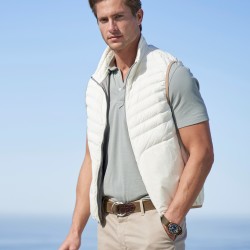 NYLON QUILTED DOWN VEST
