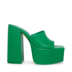 TRIXIE GREEN LEATHER